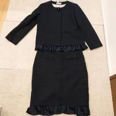 エストネーション　スーツ上下セット　卒業式　入学式　サイズM 紺色