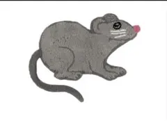 Shiomi Wada × MIYOSHIRUG "MOUSE RUG"未使用品