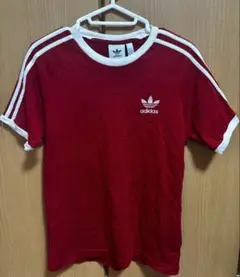 adidas originals リンガーTシャツ XSサイズ レッド