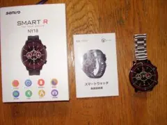 Semiro R NY18 スマートウォッチ ステンレスバンド付