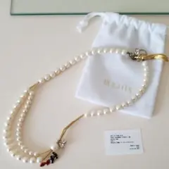 パール&スワロフスキー　ネックレス