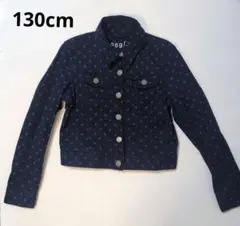 130cm｜BabyGAP/ギャップ｜ドットジャケット ネイビー｜
