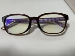 Zoff ブルーライトカット　PCメガネ　度なし　ディズニー　ミニー　ケースなし