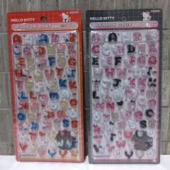 ボンボンドロップシール サンリオ　文字 ハローキティ 2種セット　正規品