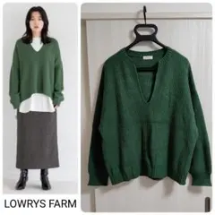 LOWRYS FARM◆スリットプルオーバーLS
