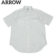 60s ARROW vintage white shirts SIZE 15