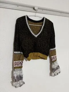666黒赤ネットモヘアセーターパンクゴシックヴィヴィアンマルコム