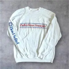 90s 古着 vintage ロゴトレーナー ラグラン usa製 裏毛 ロンT