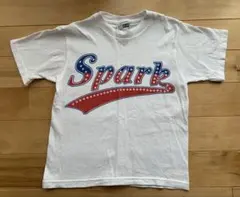 Spark ロゴ Tシャツ ホワイト 半袖　レディース　ミニT キッズkidsのサムネイル