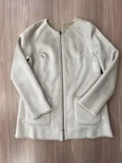 カージュKhaju シップス　フェイクムートンリバーシブルコート