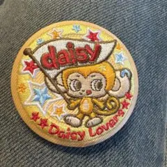 匿名配送　刺繍缶バッジ　デイジーラバーズ　ルッキー