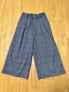 チェック ウール