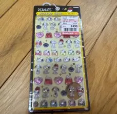 ボンボンドロップシールミニ　スヌーピー たくさん