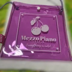 【美品】Mezzo Piano Junior クリアポシェット ピンクのサムネイル