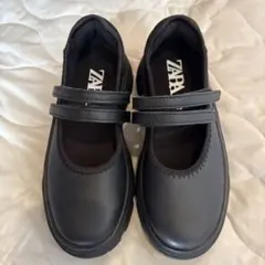 ZARA ブラック フォーマルシューズ 22cm