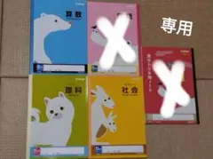 【専用出品】学習用ノート 3冊セット（算数、理科、社会）小学生