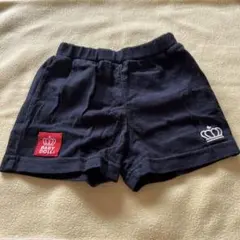 baby doll ブラックショートパンツ　80cm