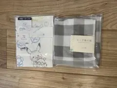 【新品・未使用】モンポケ ガーゼハンカチ 3枚　ハンドタオル