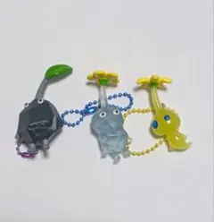 ピクミン　岩・光・氷　マスコットフルーツグミ２　キーホルダー　3個セット