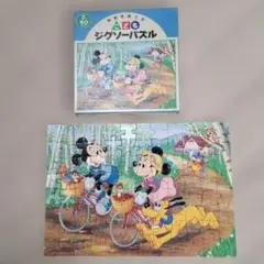 Disney ディズニー　こどもジグソーパズル (自転車)　90ピース