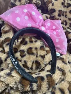 ミニーちゃん カチューシャ デカリボン