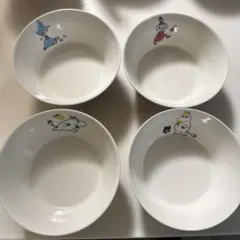 ムーミンのサラダボウル皿2個セット×2
