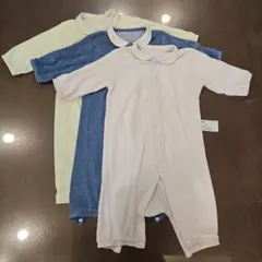 ユニクロ エアリズム 襟付き長袖ロンパース