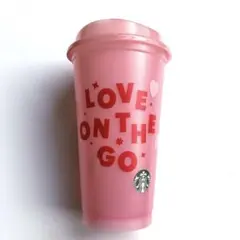 韓国スタバ♡ピンク♡リユーザブルカップ⑅◡̈*