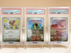 PSA10:連番】ポッポ＆ピジョン＆ピジョット マスボミラー連番セット