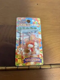 ハローキティ ストラップ リボン付き