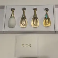 未使用Diorディオールクリスタル会員バースデーギフト香水セットジャドールのサムネイル