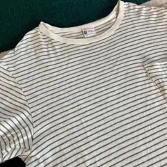 復刻 ランタグ CHAMPION チャンピオン Tシャツ Mサイズ ボーダー