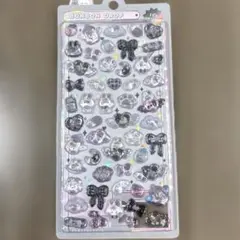 ボンボンドロップシール　⭐︎しろくろボンボン