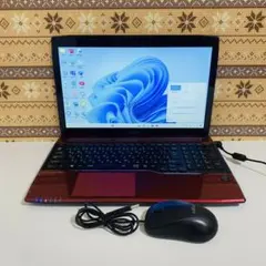 Y873 FujitsuノートパソコンWEBカメラSSD高速 Windows11