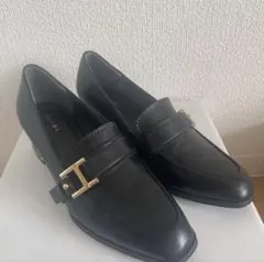 RANDA ブラック ローファー Mサイズ