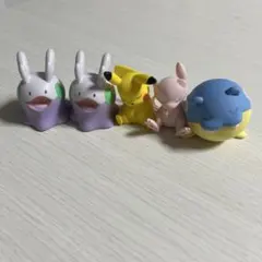 ポケモンガチャ　肩ズン　1.2のポカン　5点セット
