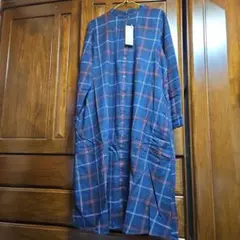 ユニクロ　 Aラインワンピース ネイビー L