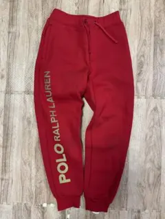 Polo Ralph Lauren 赤 ロゴパンツ