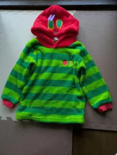 はらぺこあおむし　パジャマ　フリース着ぐるみ 上下セット 110