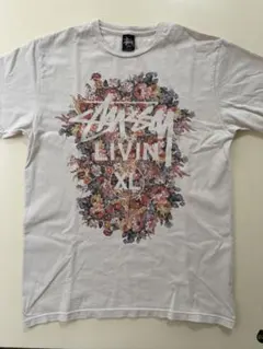 STUSSY LIVIN フラワー Tシャツ Lサイズのサムネイル