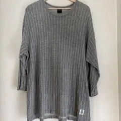 APPLEBUM アップルバム 七分丈シャツ L グレーのサムネイル