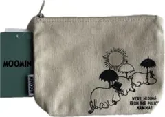 【新品】MOOMIN ムーミン ポーチ キャンバス地のサムネイル