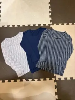 ＊GU、その他＊長袖肌着　3枚セット　120cm