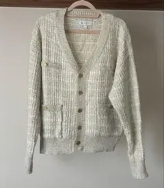 ROPÉ PICNIC ロペピクニック　 アイボリー ニッカーディガン 38