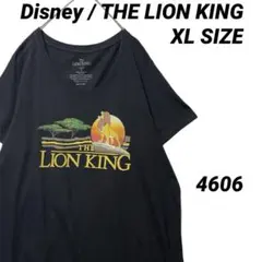 ライオンキング Tシャツ XL ブラック 黒 ディズニー シンバ ビッグサイズのサムネイル