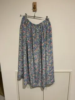 flower 古着 花柄 フレアスカートのサムネイル