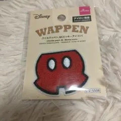 Disneyパイルワッペン　ミッキーアイコン