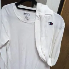 チャンピオン Champion ホワイト 長袖Tシャツ S ユニセックス 白