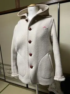 最終値下げDANTON フード付きクリームジャケット