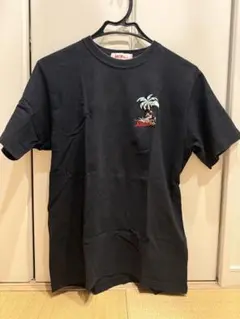 ANTIBAL ミッキー 刺繍 Tシャツ ブラック